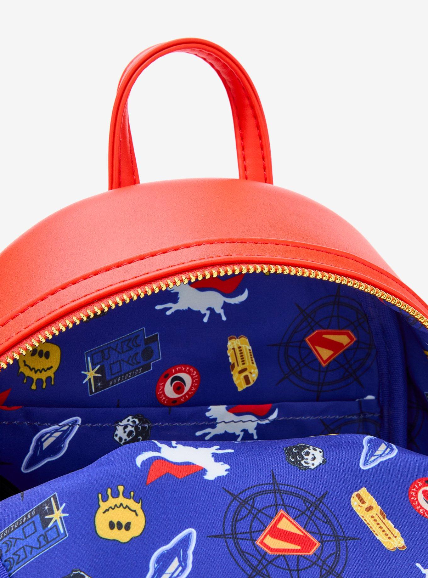 Loungefly DC Comics Supergirl Krypto Mini Backpack With Coin Purse, , alternate