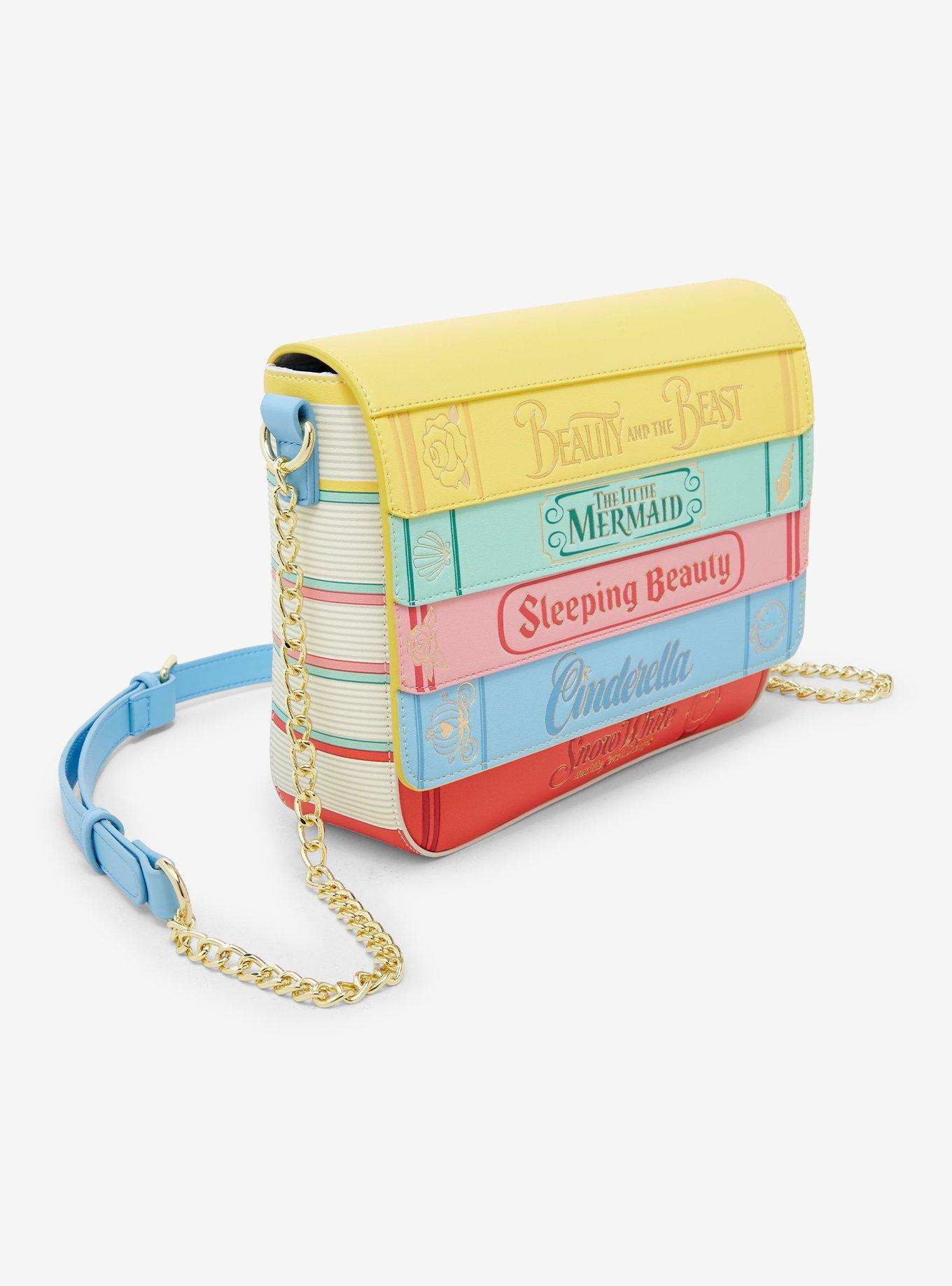 Loungefly Disney Princess Books Crossbody Bag, , hi-res