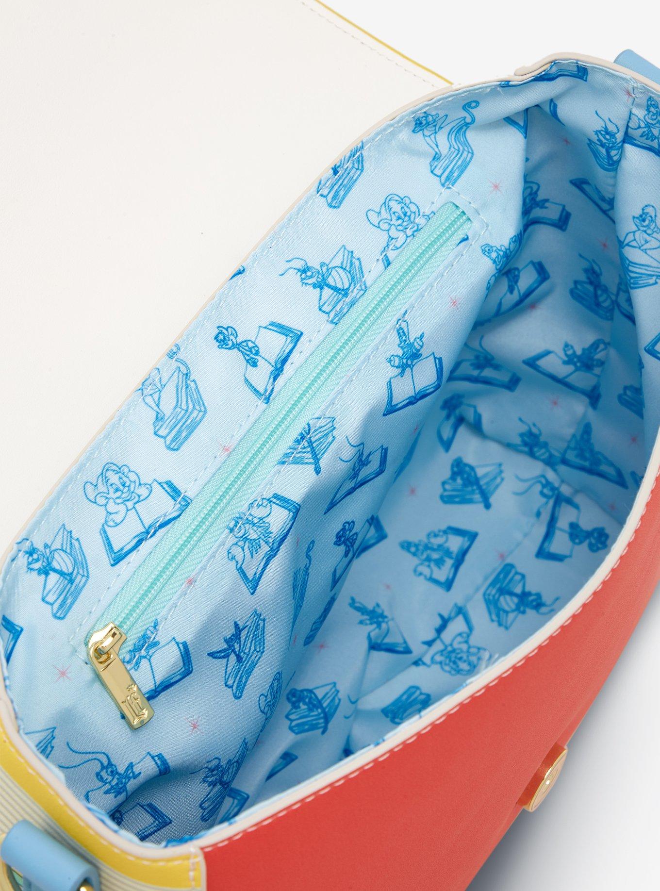 Loungefly Disney Princess Books Crossbody Bag, , alternate