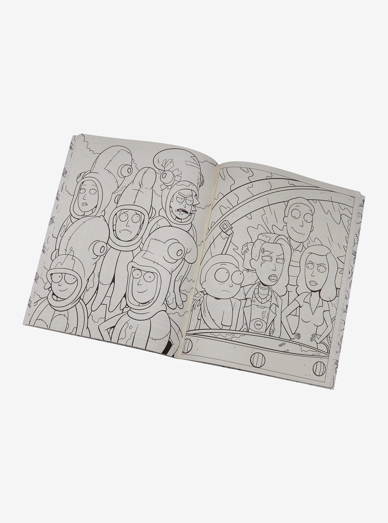 Rick And Morty: The Official Coloring Book, , hi-res