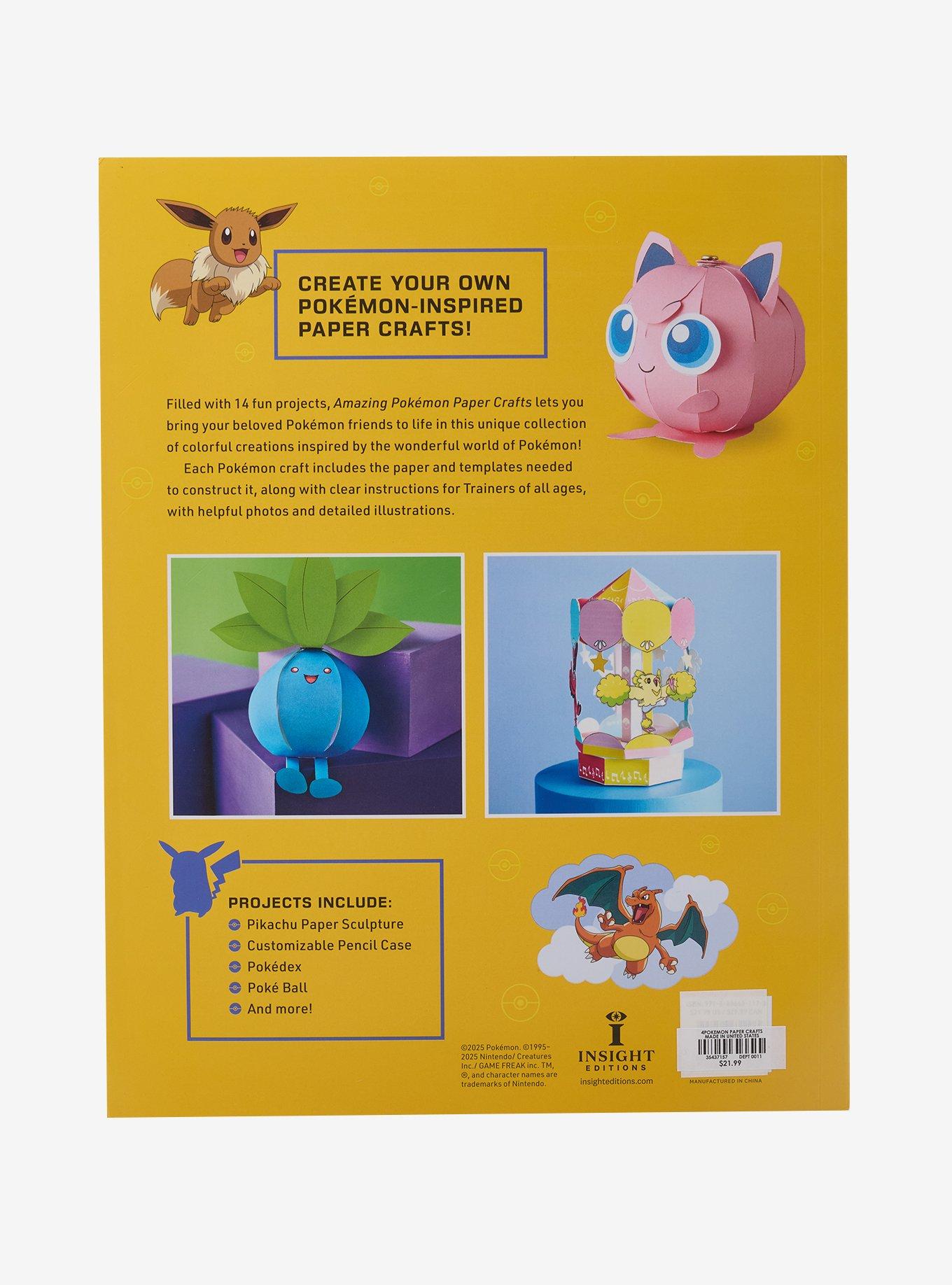 Amazing Pokémon Paper Crafts Book, , alternate