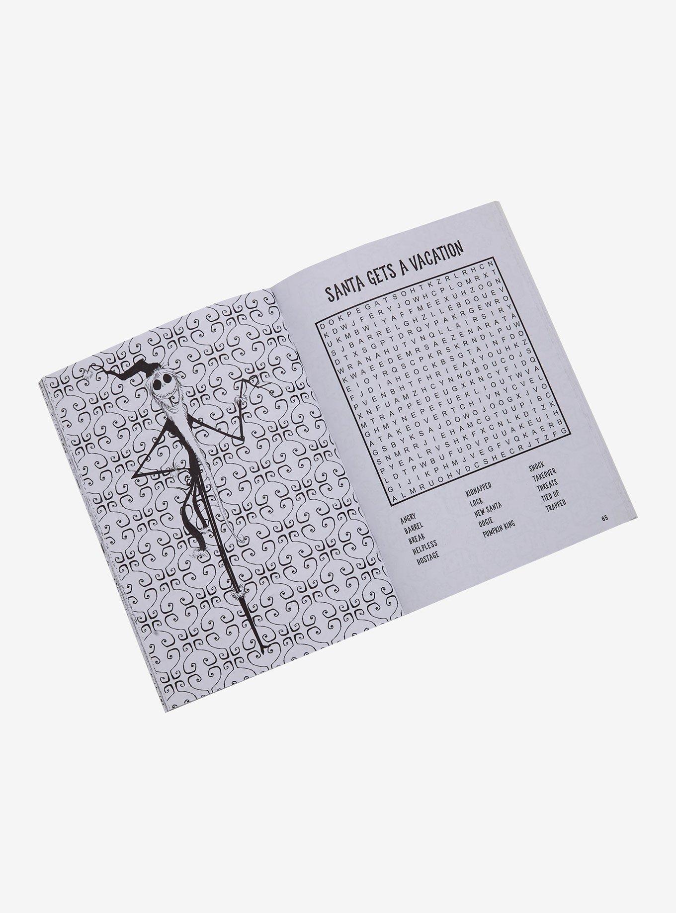 The Nightmare Before Christmas Word Search And Coloring Book, , hi-res