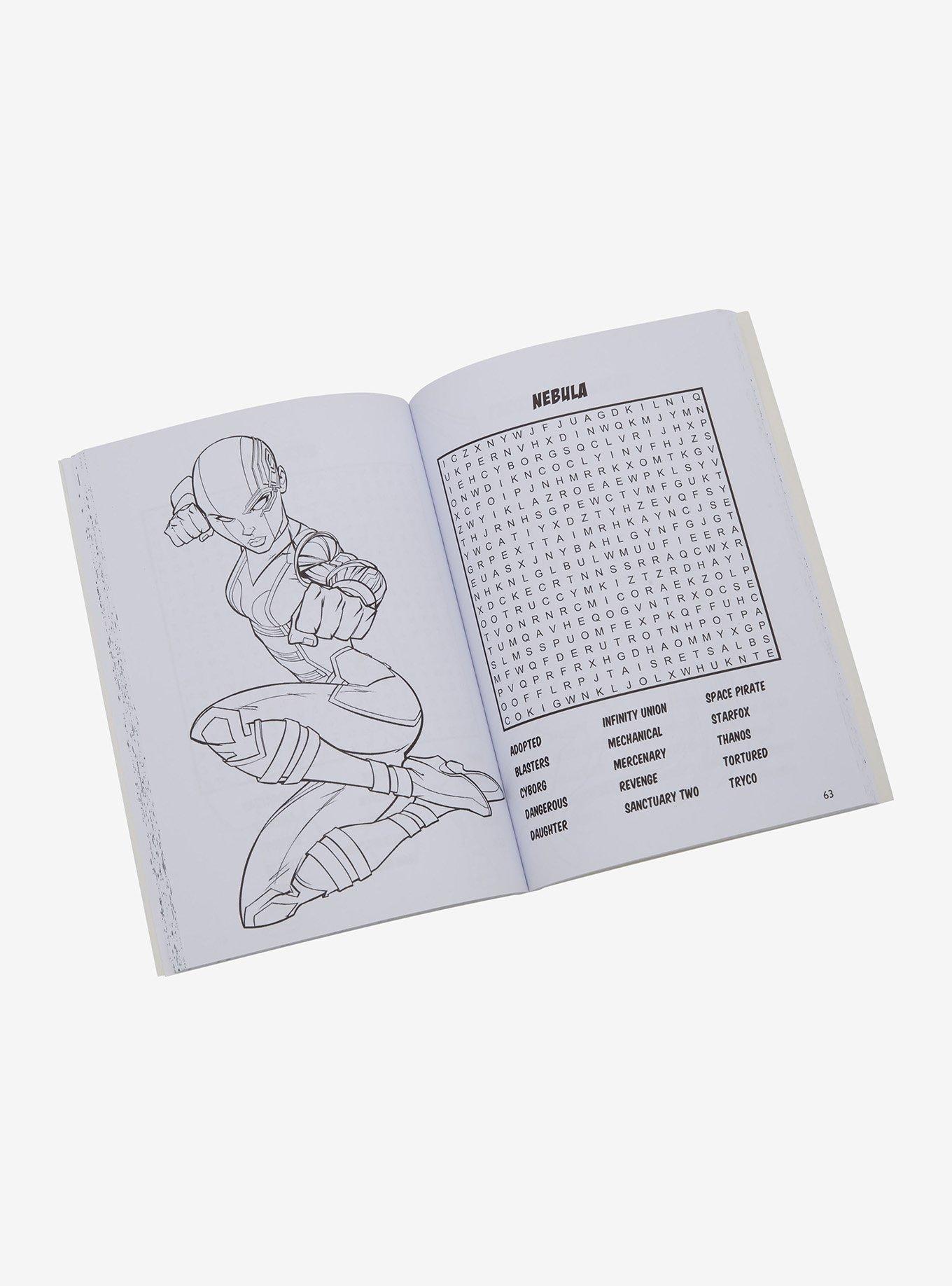 Marvel Word Search And Coloring Book, , hi-res