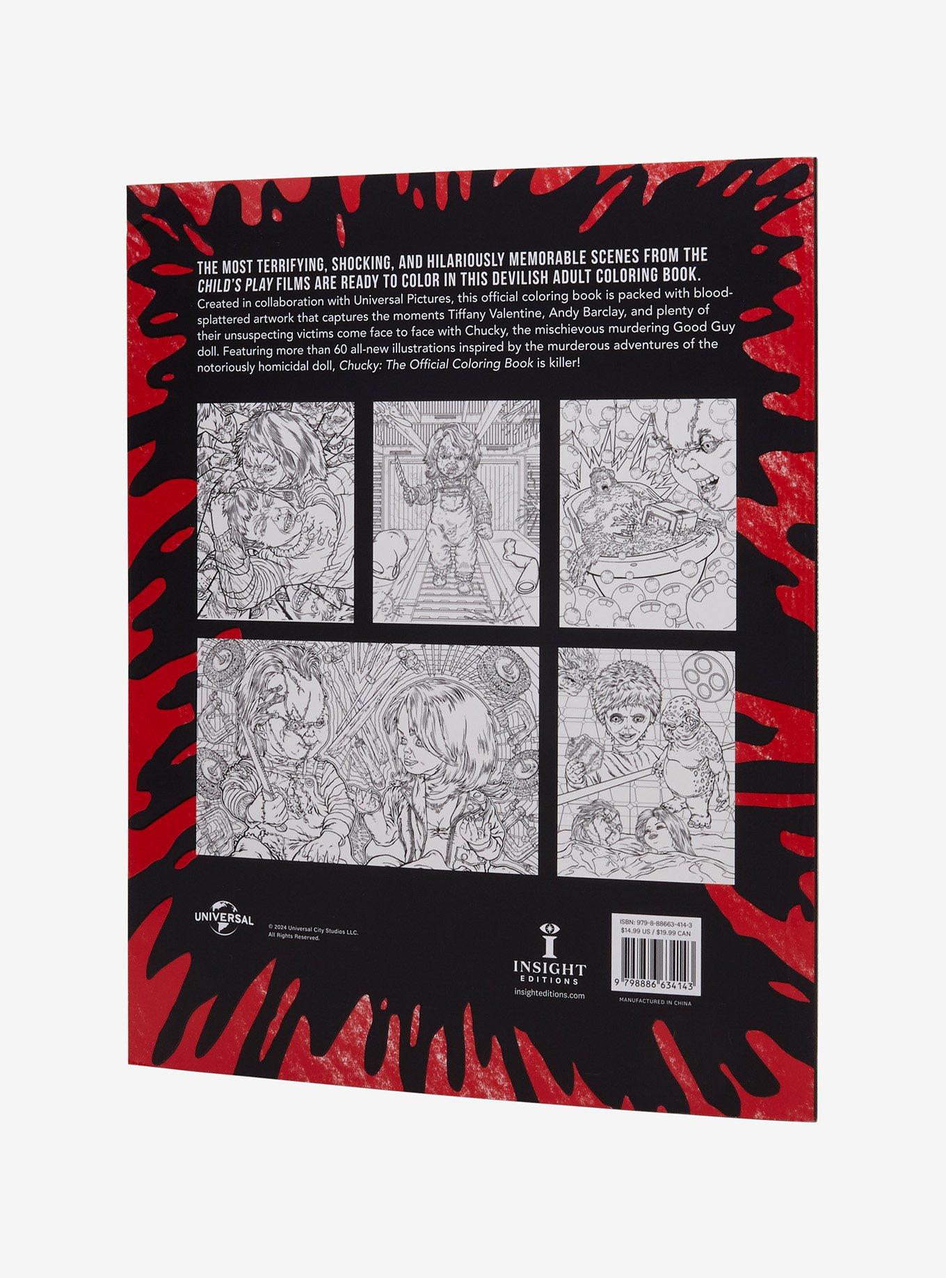 Chucky: The Official Coloring Book, , alternate