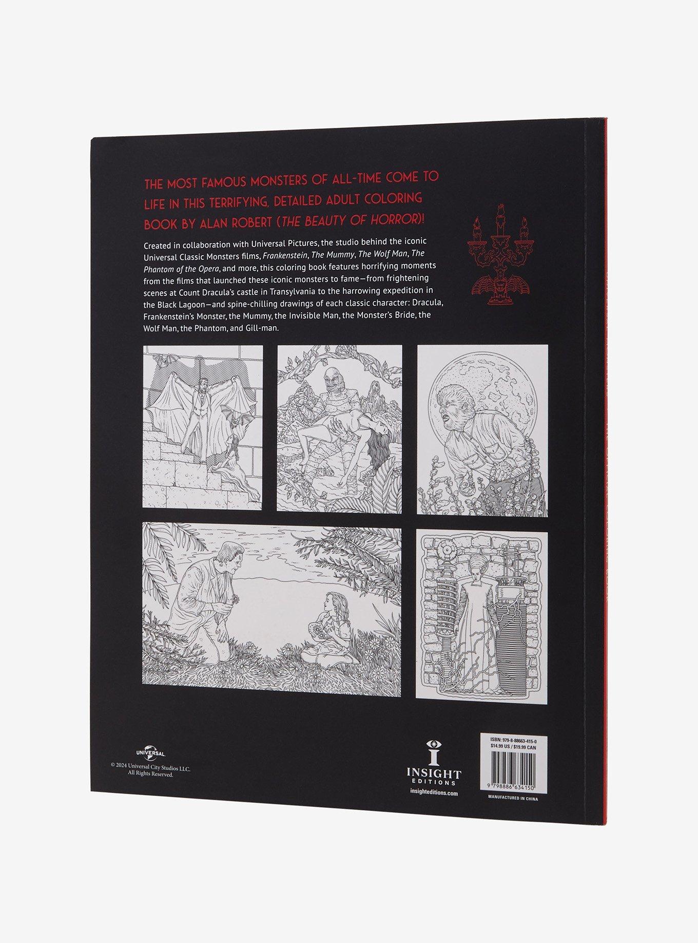 Universal Monsters: The Official Coloring Book, , alternate