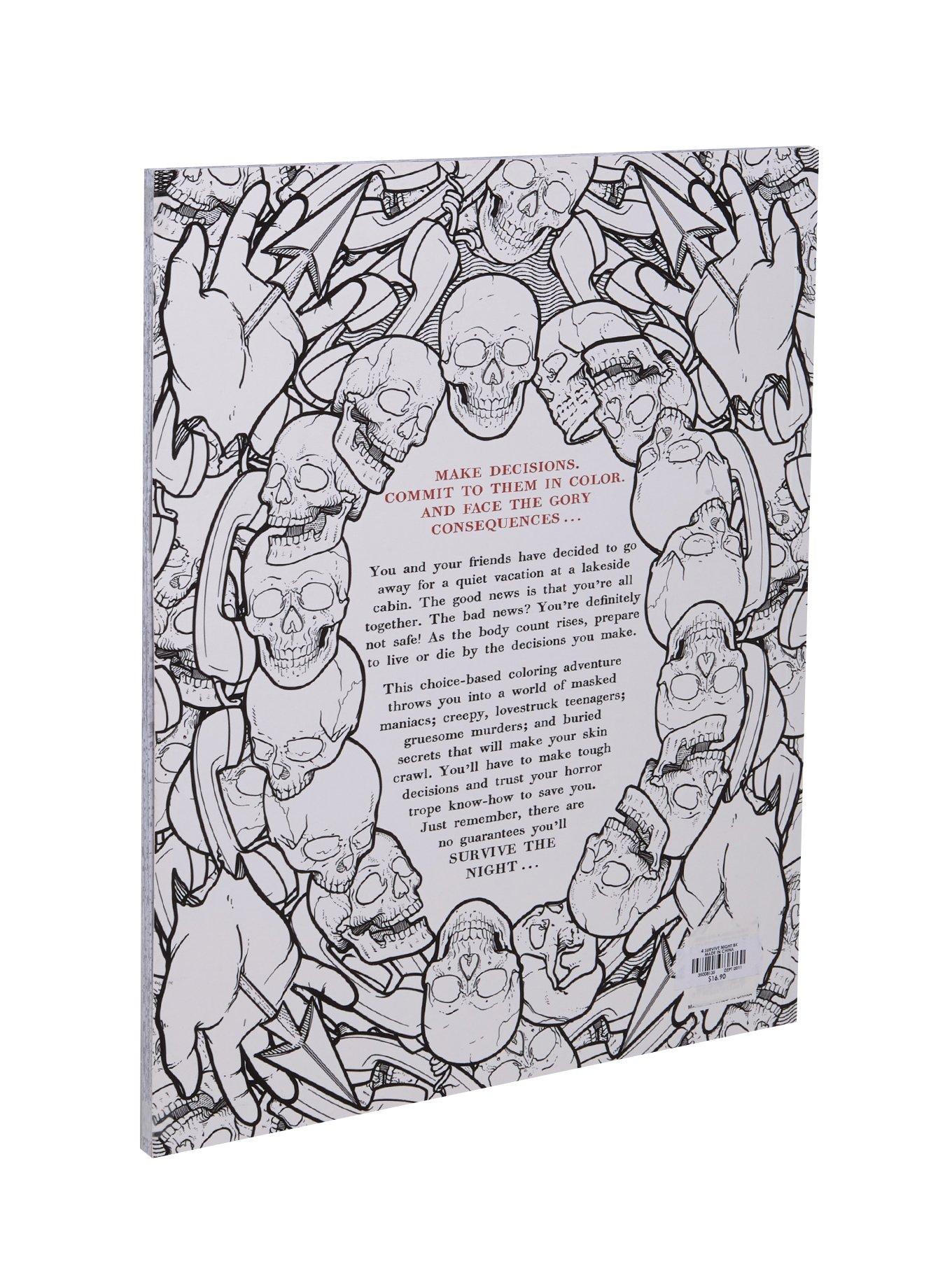 Survive The Night Coloring Book, , alternate