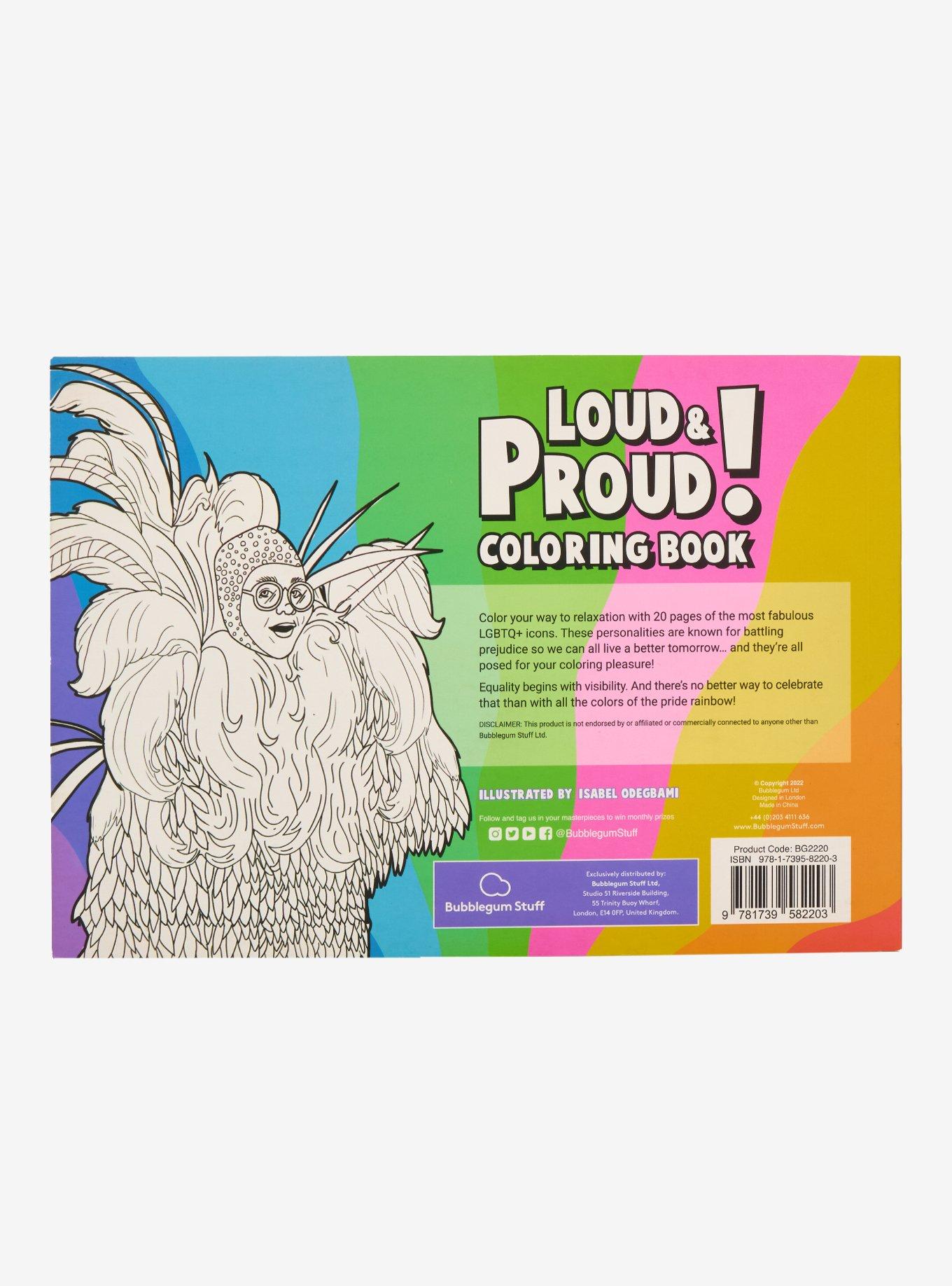 Loud & Proud! Coloring Book, , alternate