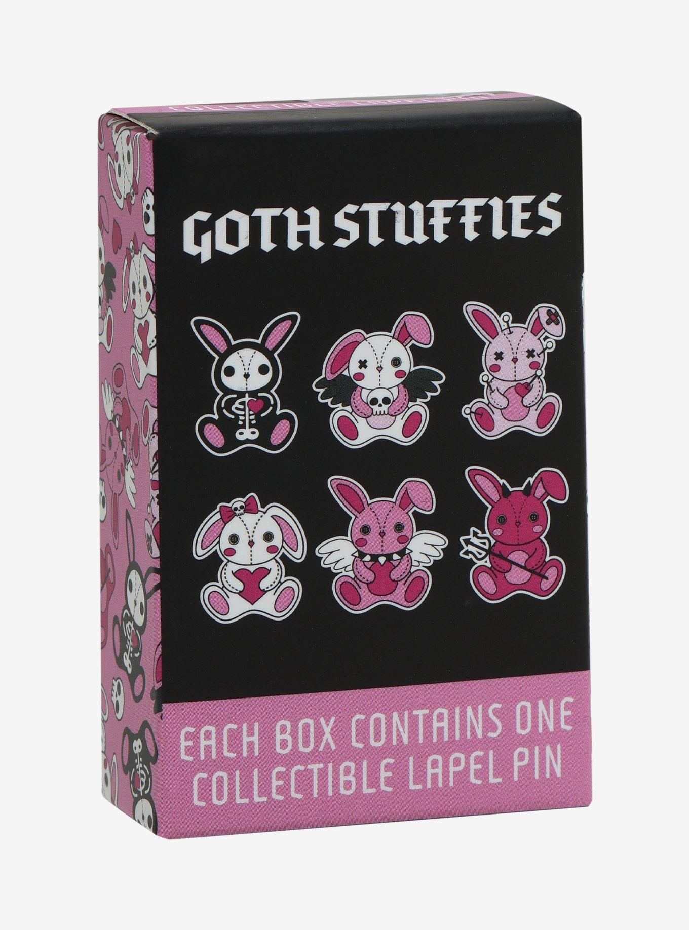 Goth Stuffies Blind Box Enamel Pin Hot Topic Exclusive, , hi-res