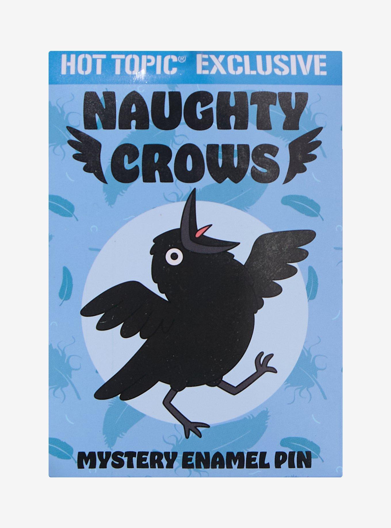 Naughty Crows Blind Box Enamel Pin Hot Topic Exclusive, , hi-res