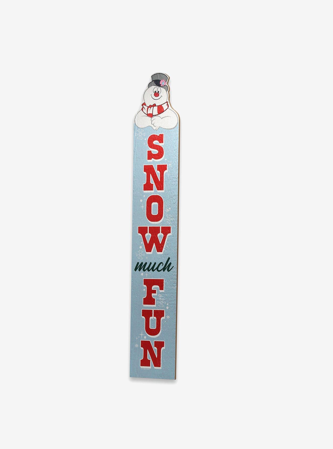 Frosty The Snowman Snow Much Fun Vertical Porch Leaner Wood Wall Decor, , hi-res