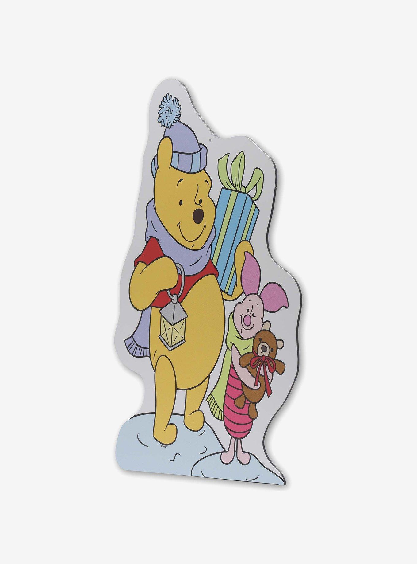 Disney Winnie The Pooh & Piglet Winter Attire Metal Sign, , hi-res