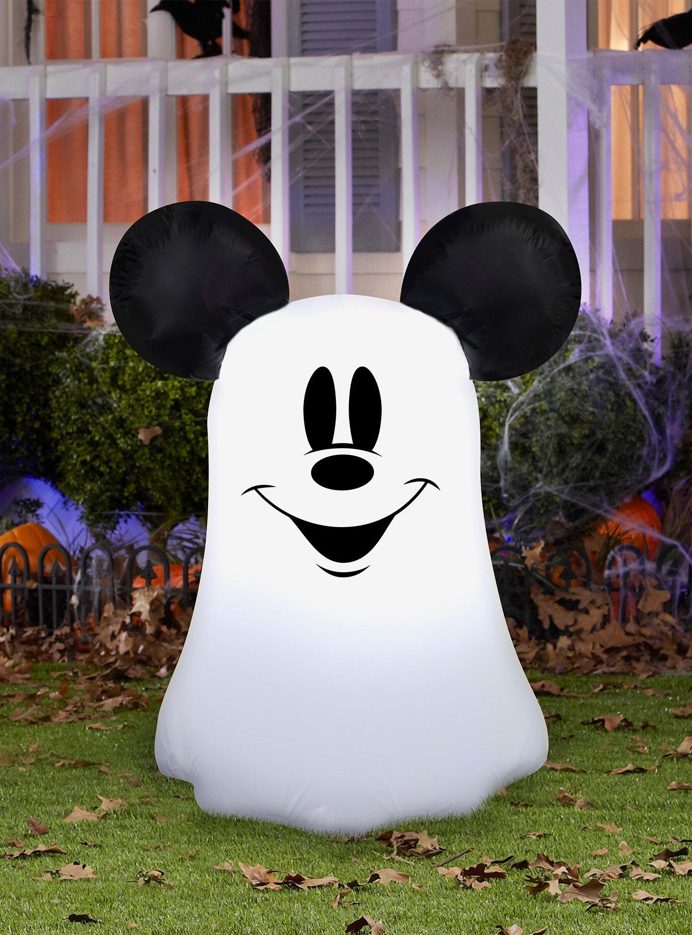 Disney Mickey Mouse Stylized Mickey Ghost Airblown Inflatable, , hi-res