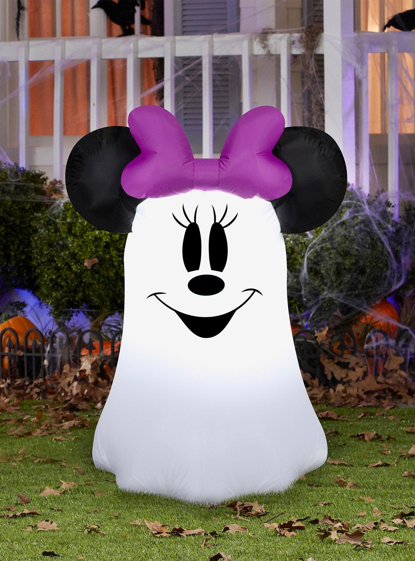 Disney Minnie Mouse Stylized Minnie Ghost Airblown Inflatable, , hi-res