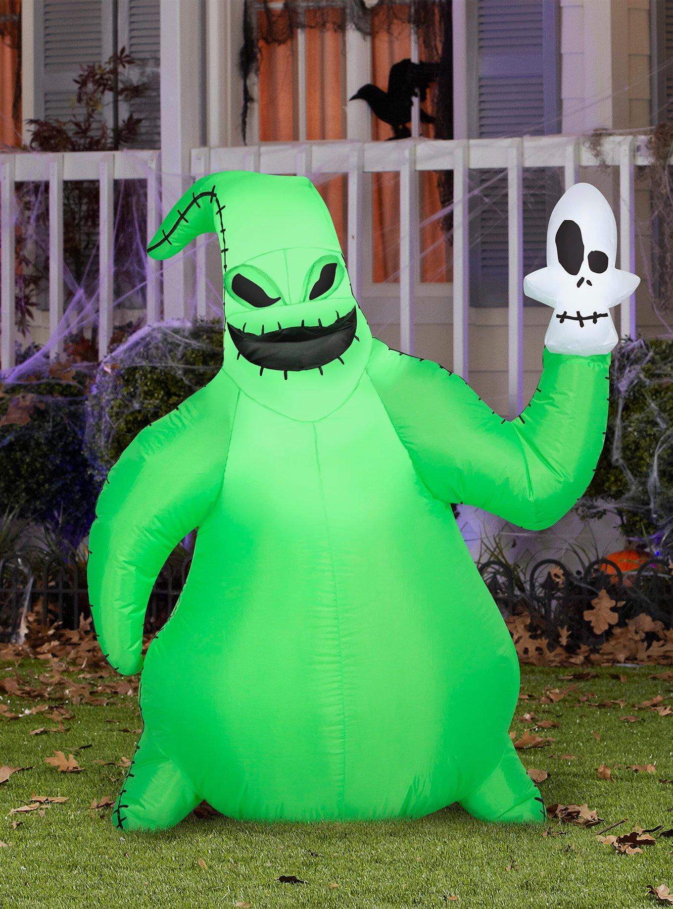 Disney Nightmare Before Christmas Oogie Boogie with Skull Airblown Inflatable, , hi-res
