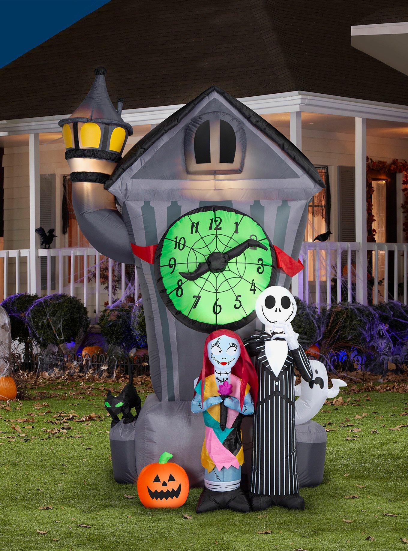 Disney Nightmare Before Christmas Clock Tower House Giant Airblown Inflatable, , hi-res