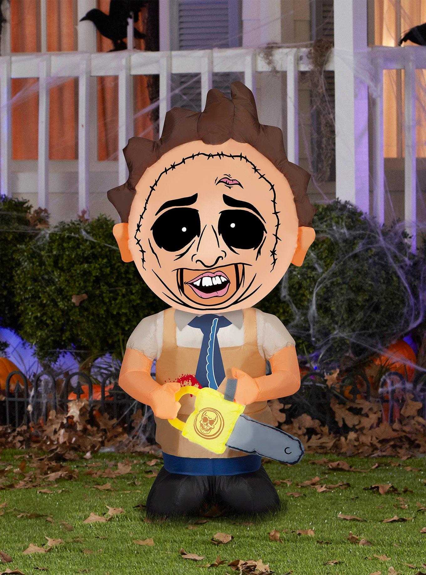 Texas Chainsaw Massacre Stylized Leatherface Radar Airblown Inflatable, , hi-res