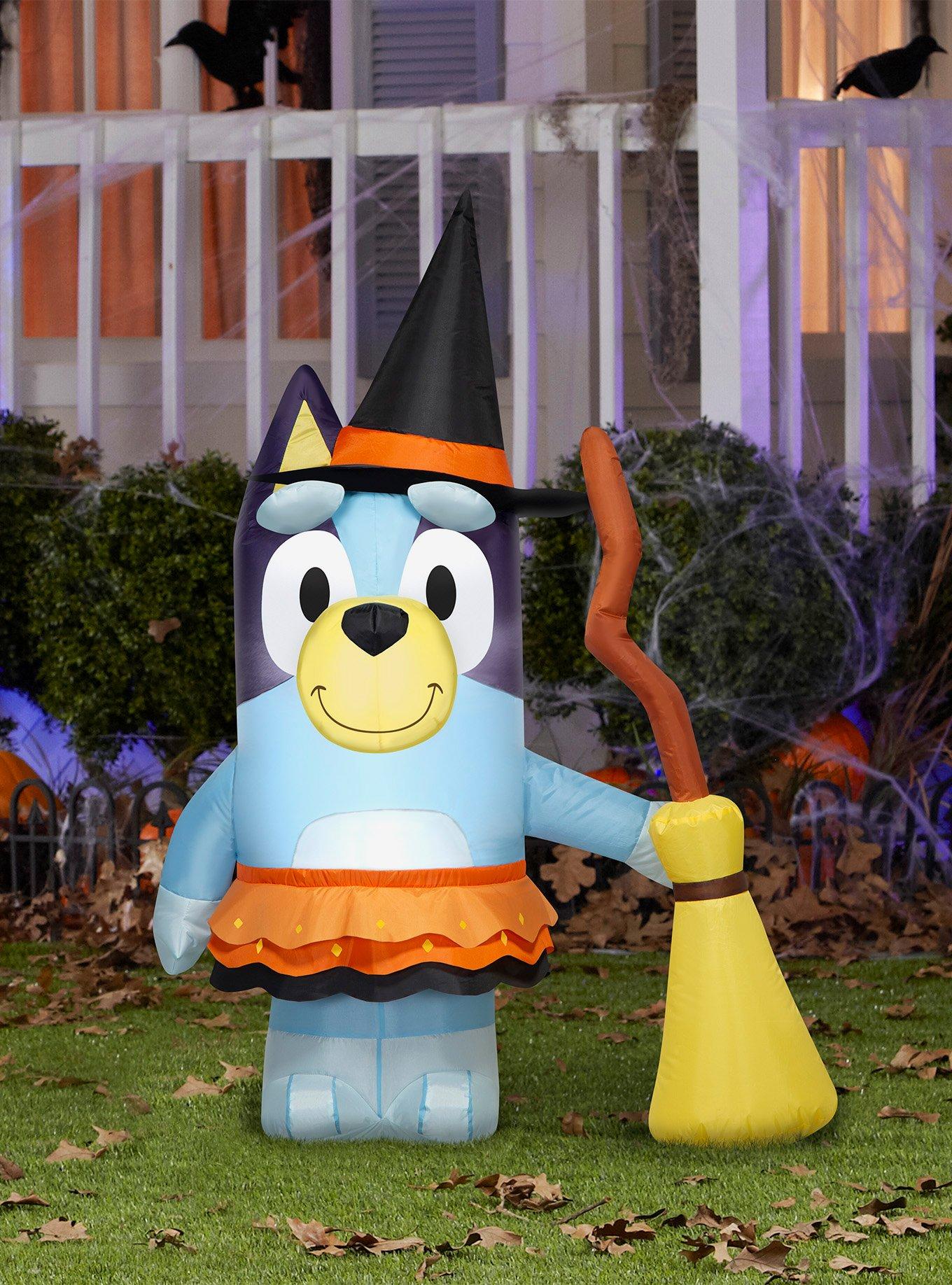 Bluey Witch Costume Airblown Inflatable, , hi-res