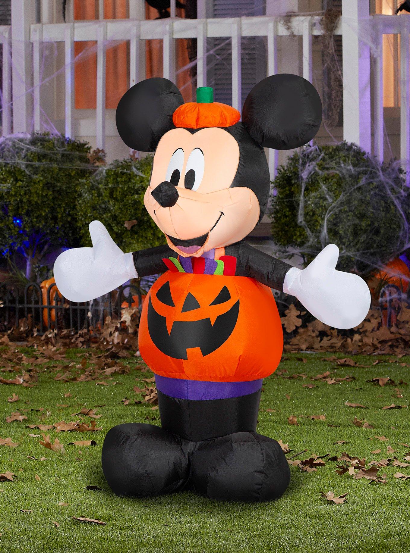 Disney Mickey Mouse Mickey Pumpkin Outfit Airblown Inflatable, , hi-res