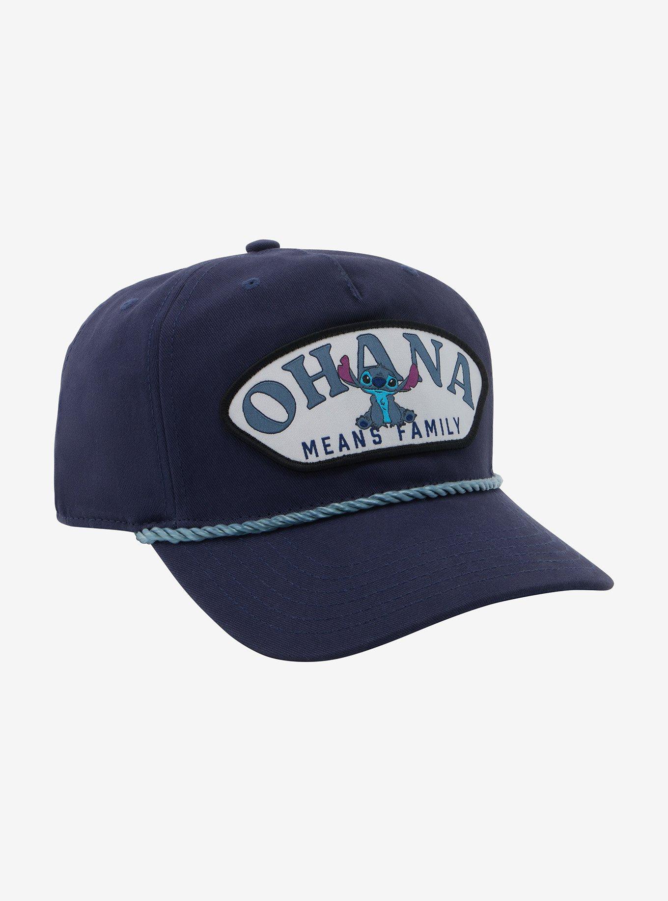 Disney Stitch Ohana Snapback Hat, , hi-res
