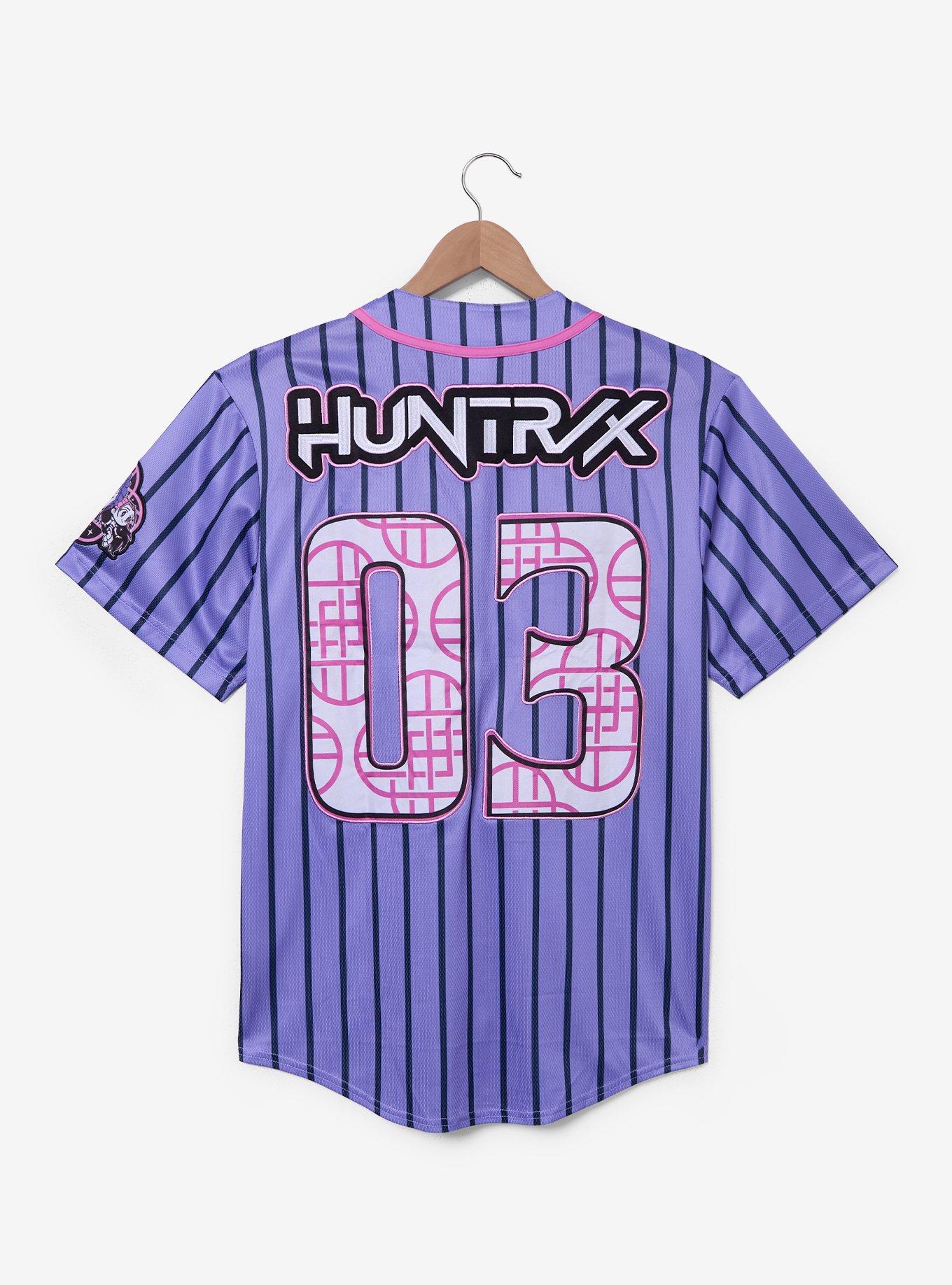 KPop Demon Hunters HUNTR/X Baseball Jersey — BoxLunch Exclusive, , hi-res