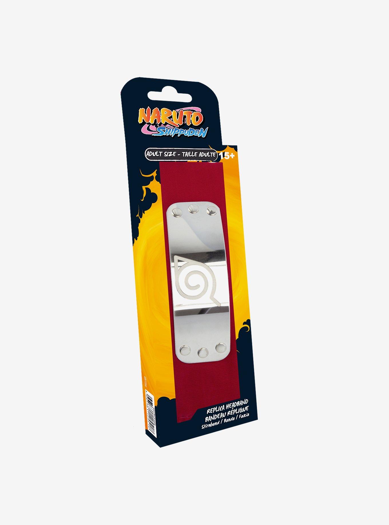 Naruto Shippuden Red Konoha Headband, , alternate