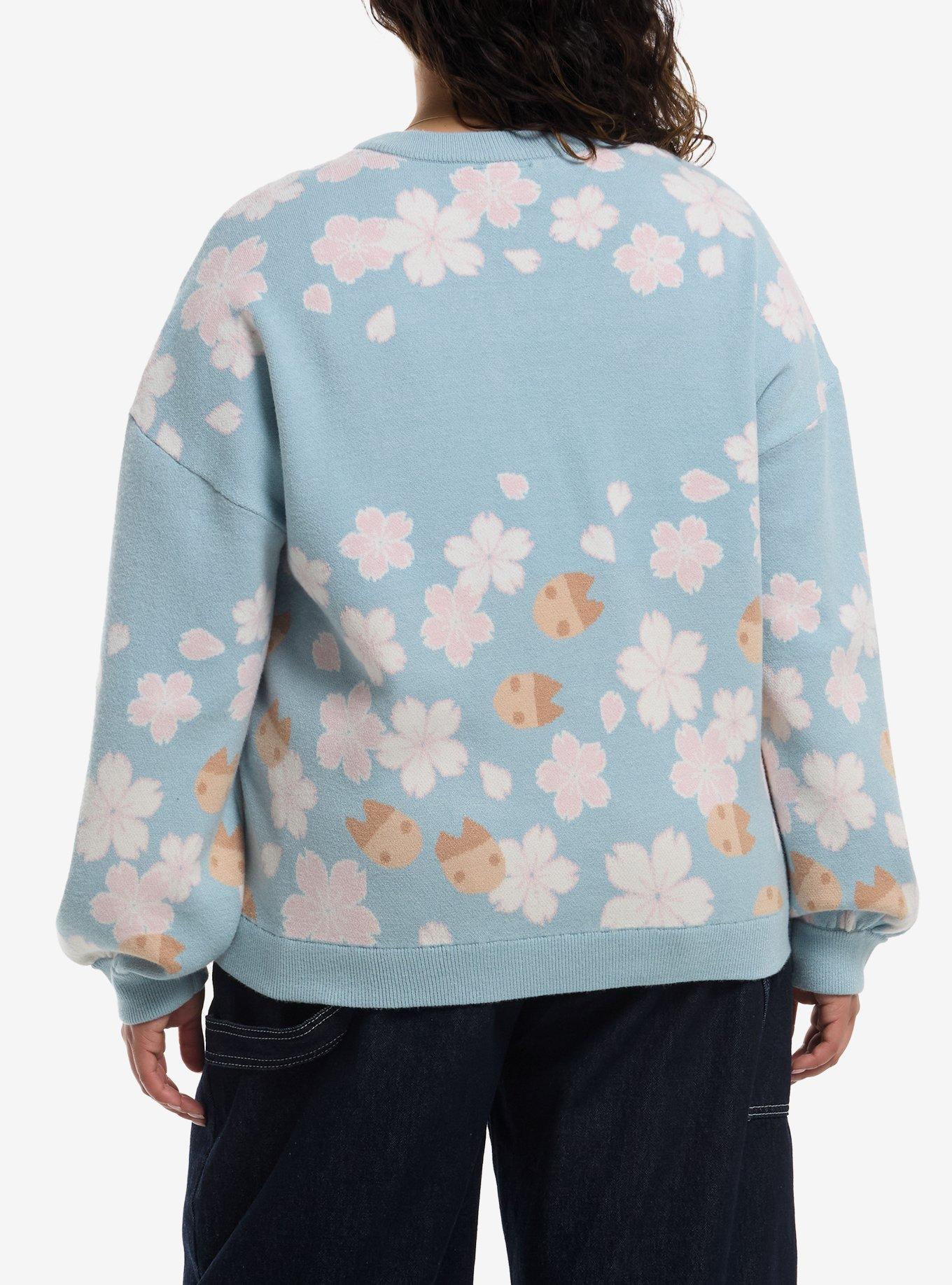 One Piece Chopper Cherry Blossoms Girls Cardigan Plus Size, MULTI, alternate