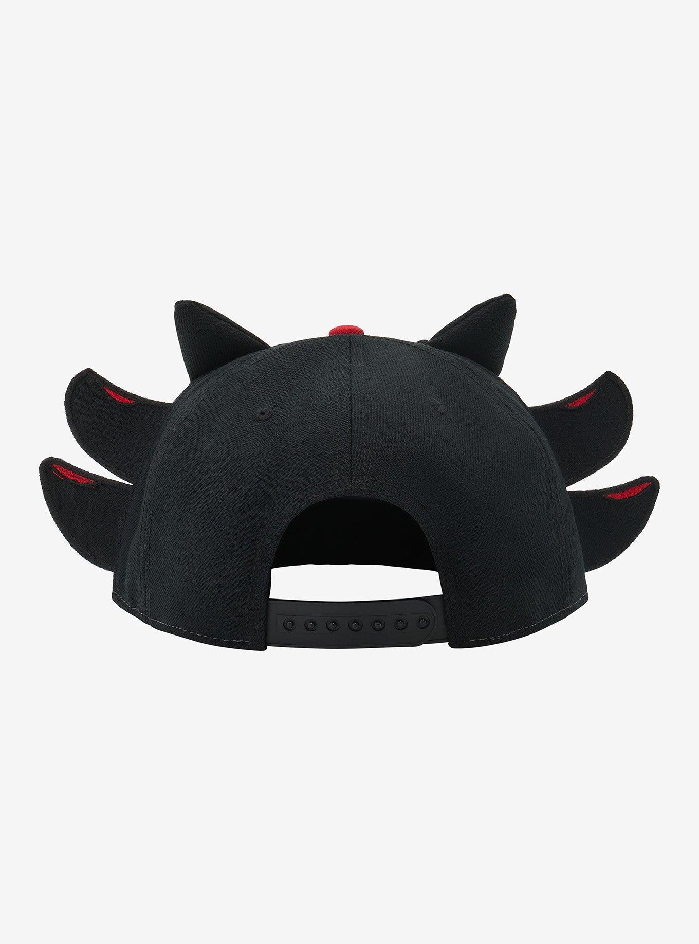 Sonic The Hedgehog Shadow 3D Ear Snapback Hat, , alternate