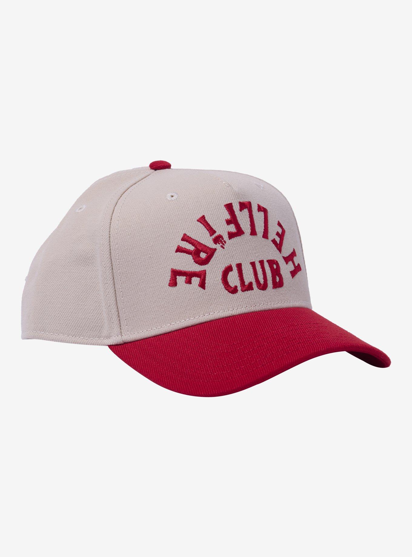 Stranger Things Hellfire Club Upside Down Logo Snapback Hat, , hi-res