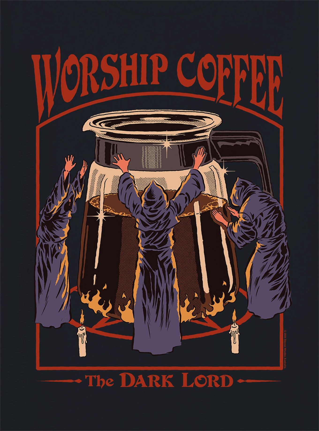 Steven Rhodes Worship Coffee T-Shirt, , hi-res