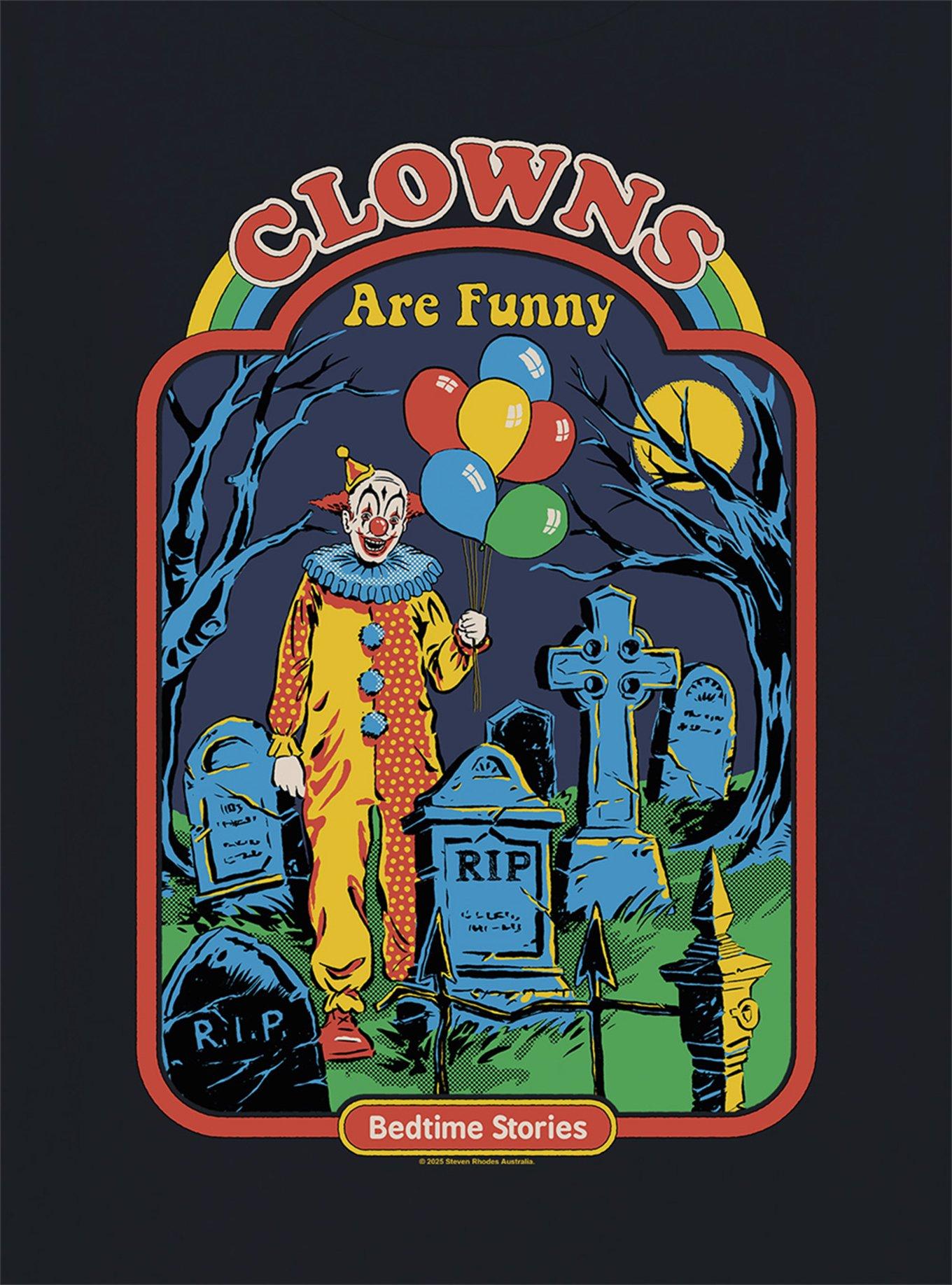 Steven Rhodes Clowns are Funny T-Shirt, , hi-res