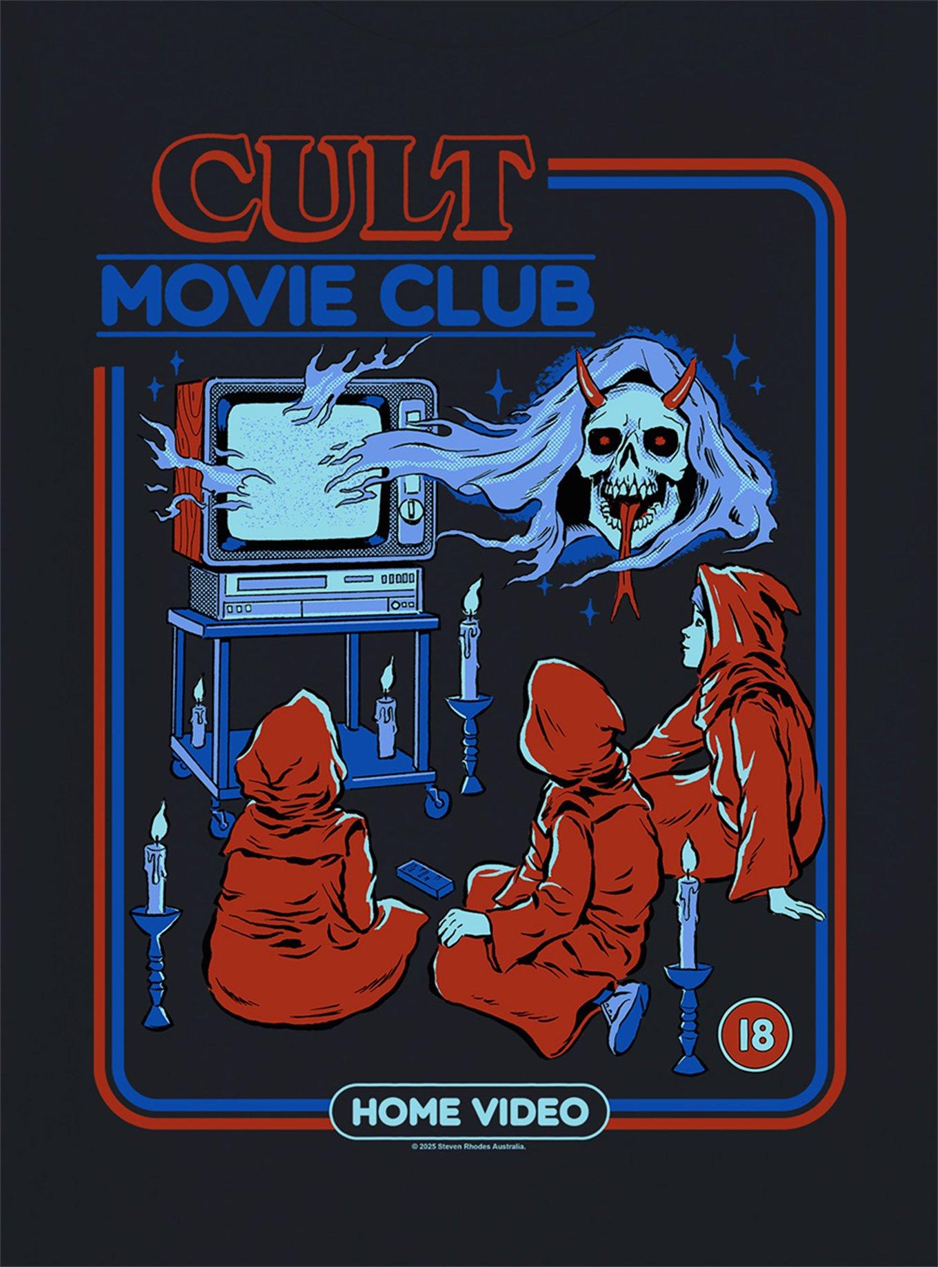 Steven Rhodes Cult Movie Club T-Shirt, , hi-res