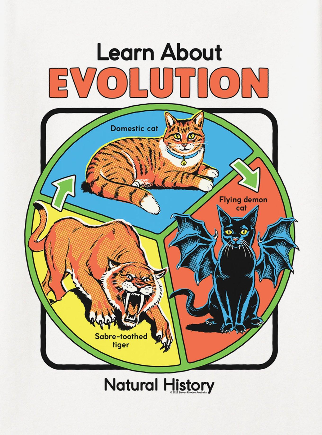 Steven Rhodes Learn About Evolution T-Shirt, , hi-res