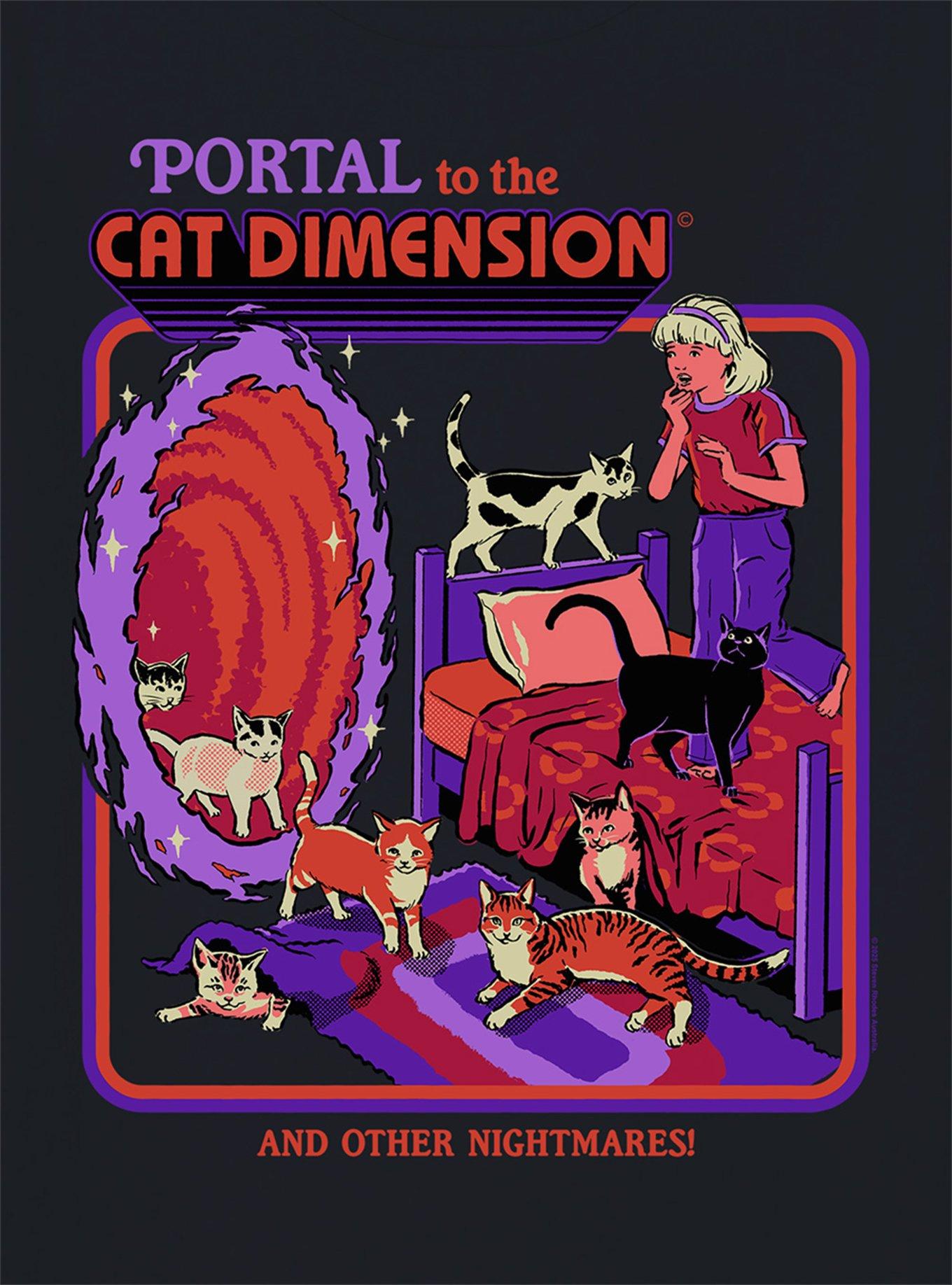 Steven Rhodes Cat Dimension T-Shirt
