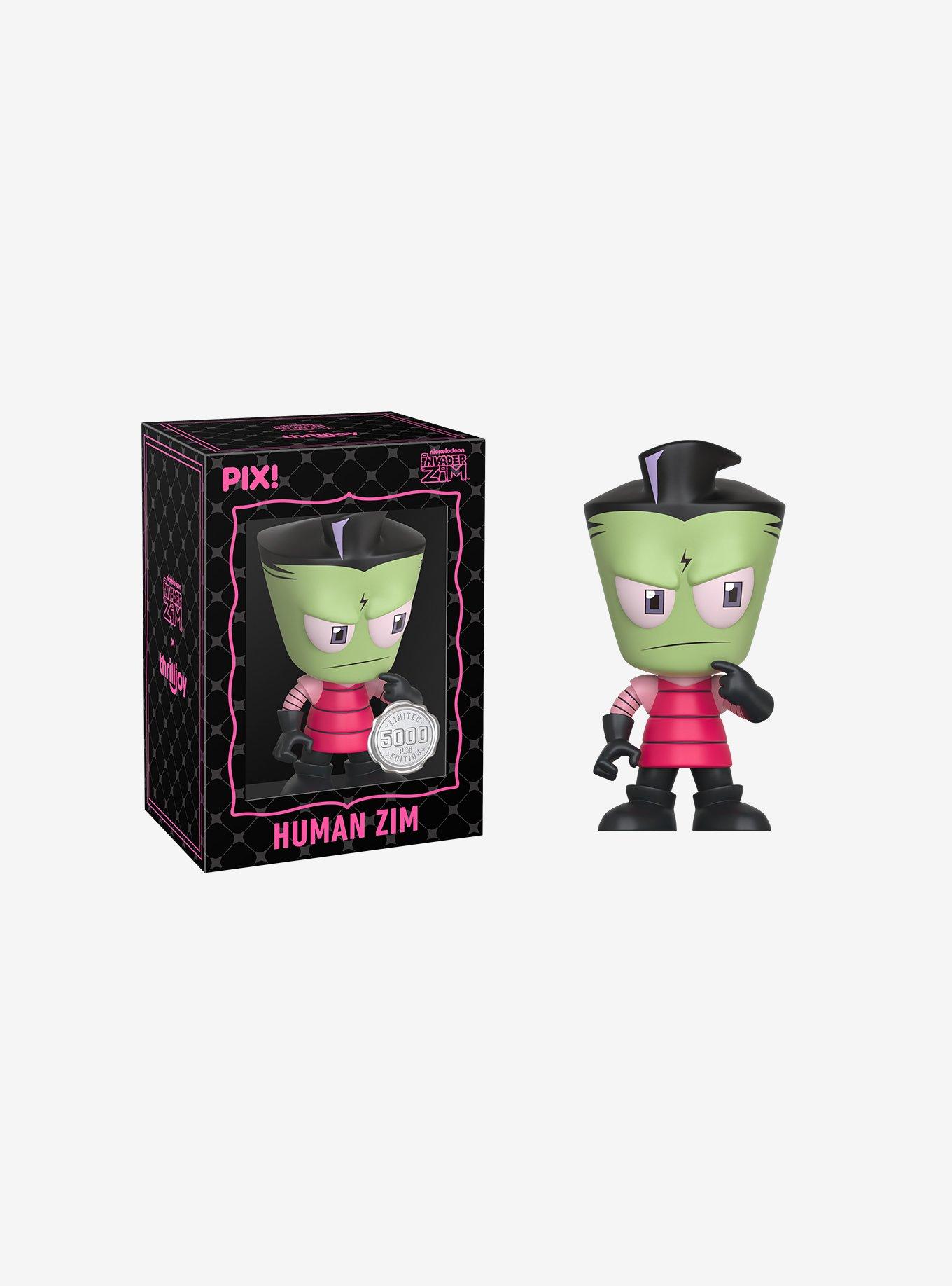 Thrilljoy Invader Zim Pix! Human Zim Collectible Figure, , alternate