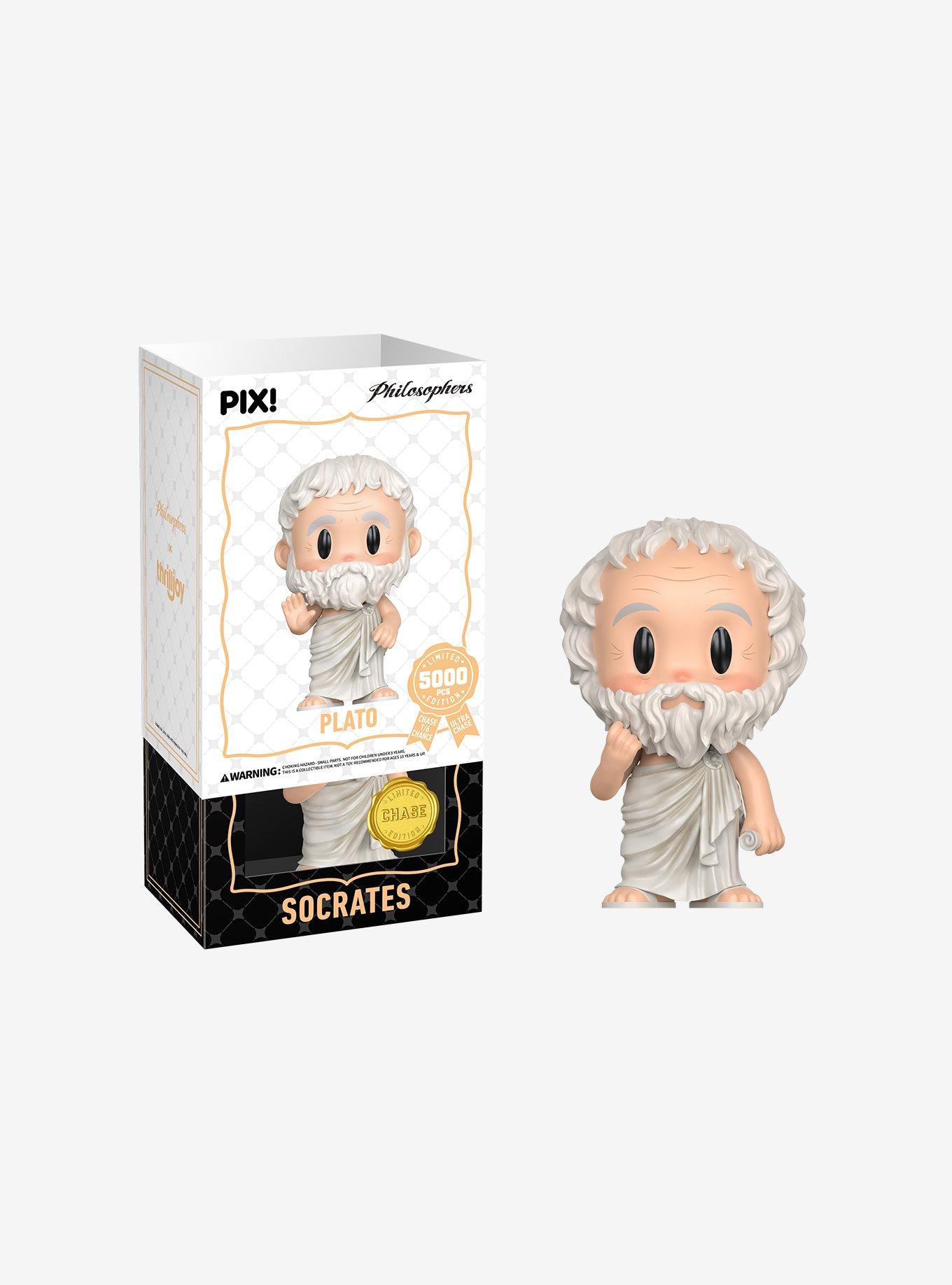 Thrilljoy Philosophers Pix! Plato Collectible Figure, , hi-res