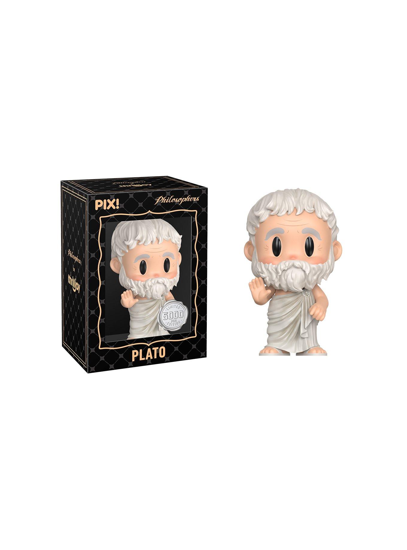 Thrilljoy Philosophers Pix! Plato Collectible Figure, , alternate