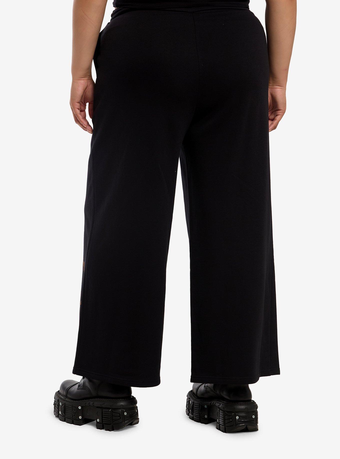Sonic The Hedgehog Tails & Sonic Wide Leg Sweatpants Plus Size, , hi-res