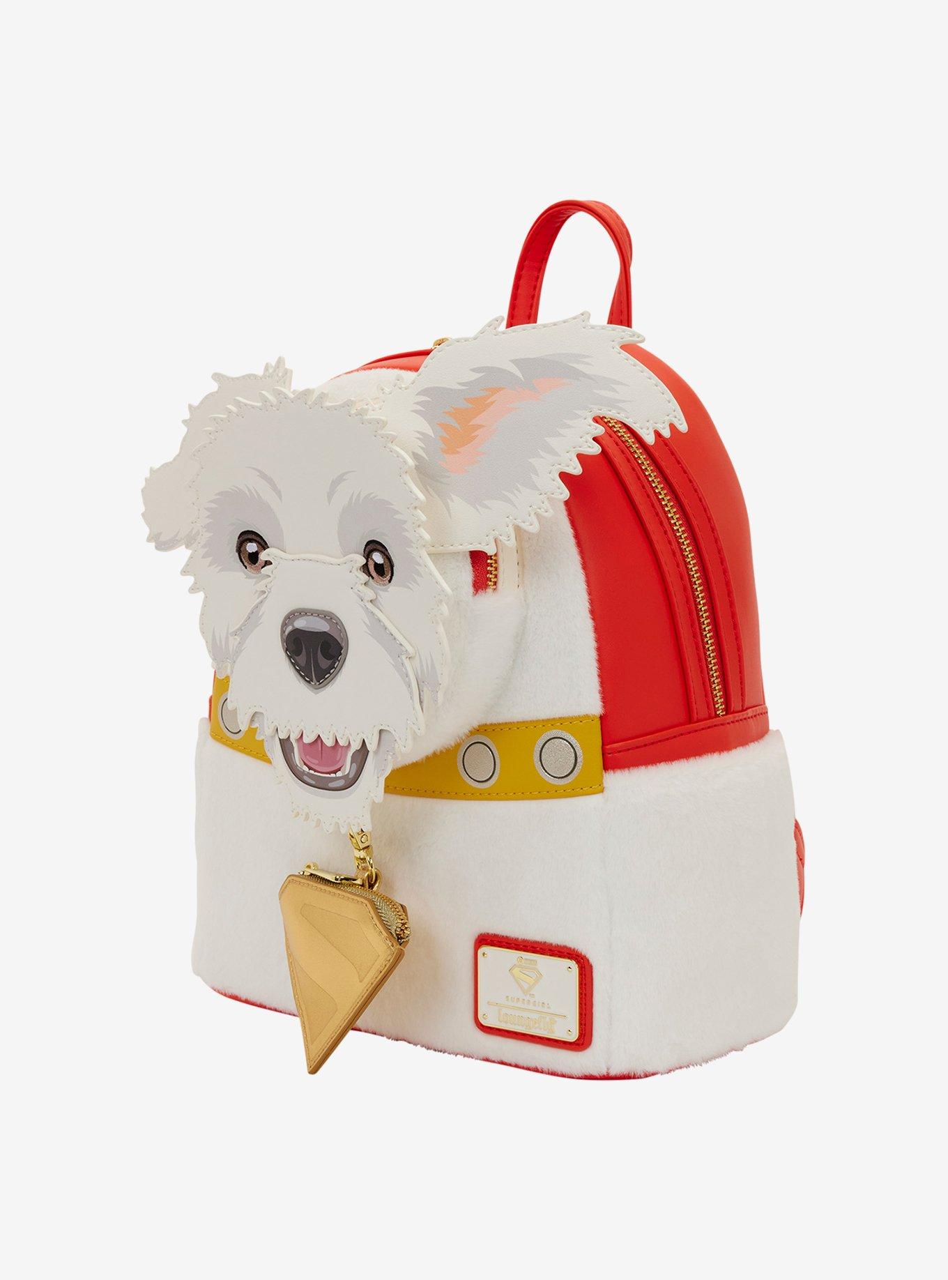 Loungefly DC Comics Supergirl Krypto Figural Mini Backpack, , alternate