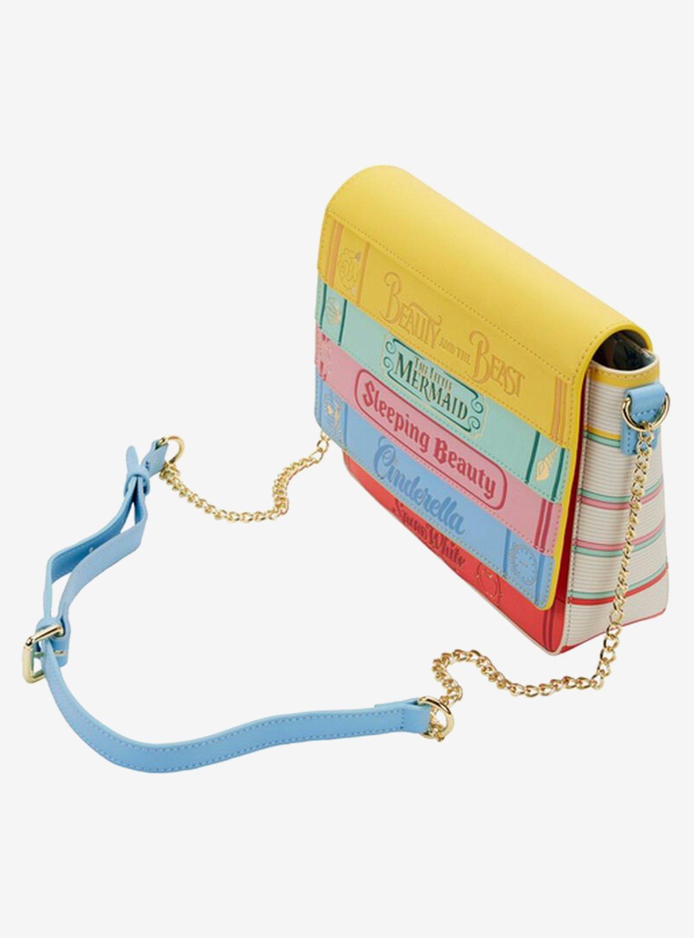 Loungefly Disney Princesses Books Figural Crossbody Bag, , hi-res