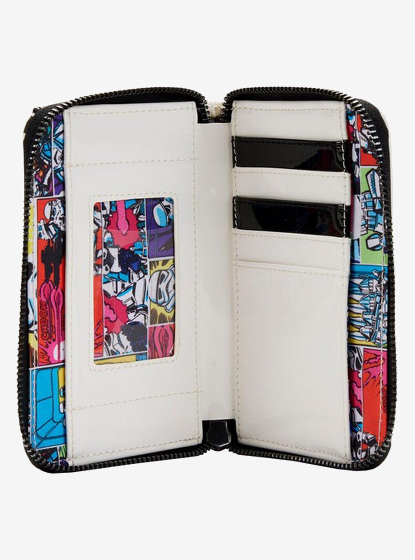 Loungefly Star Wars Stormtrooper Lenticular Small Zip Wallet, , hi-res