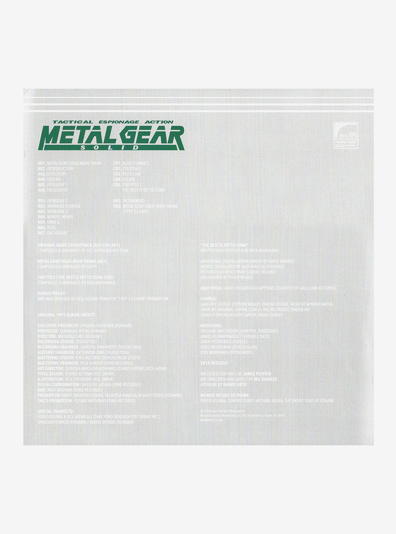 Metal Gear Solid- Original Video Game Soundtrack 2XLP Vinyl, , alternate