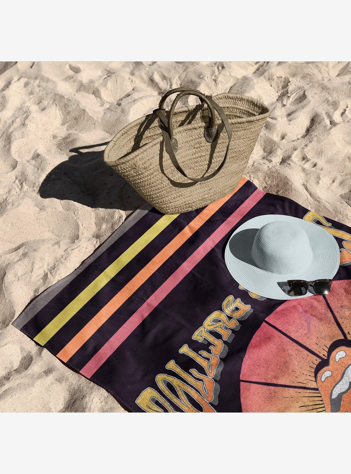 The Rolling Stones American Tour 1972 Microfiber Beach Towel