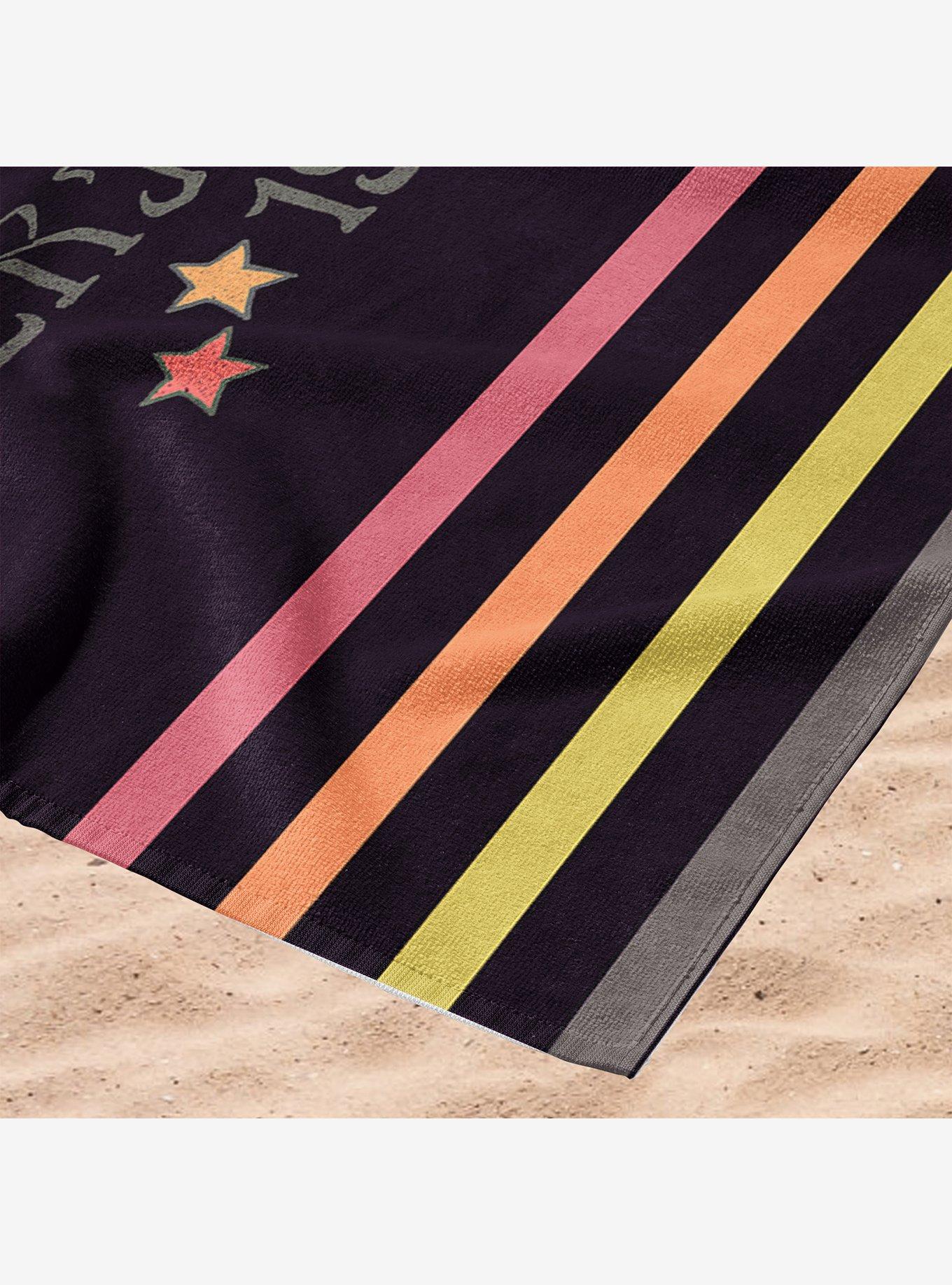 The Rolling Stones American Tour 1972 Microfiber Beach Towel