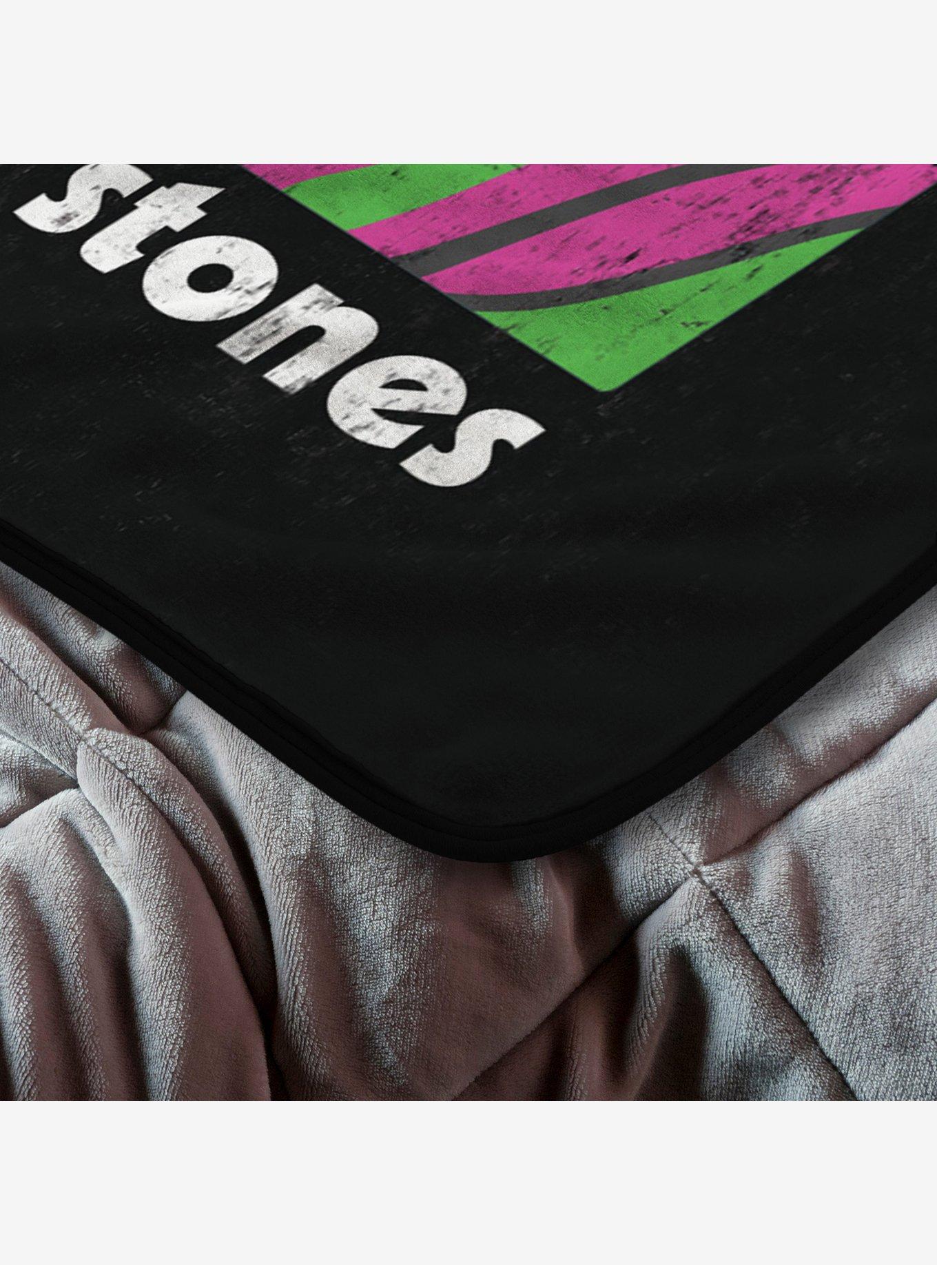The Rolling Stones Multi Tongues Cloud Touch Throw Blanket