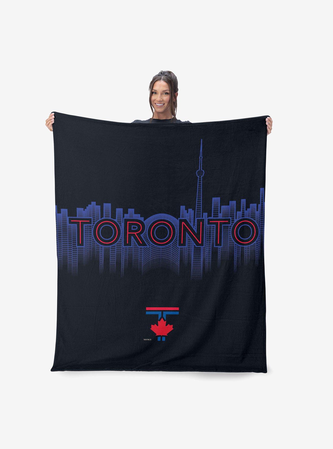 MLB Toronto Blue Jays City Connect Silk Touch Throw Blanket, , alternate