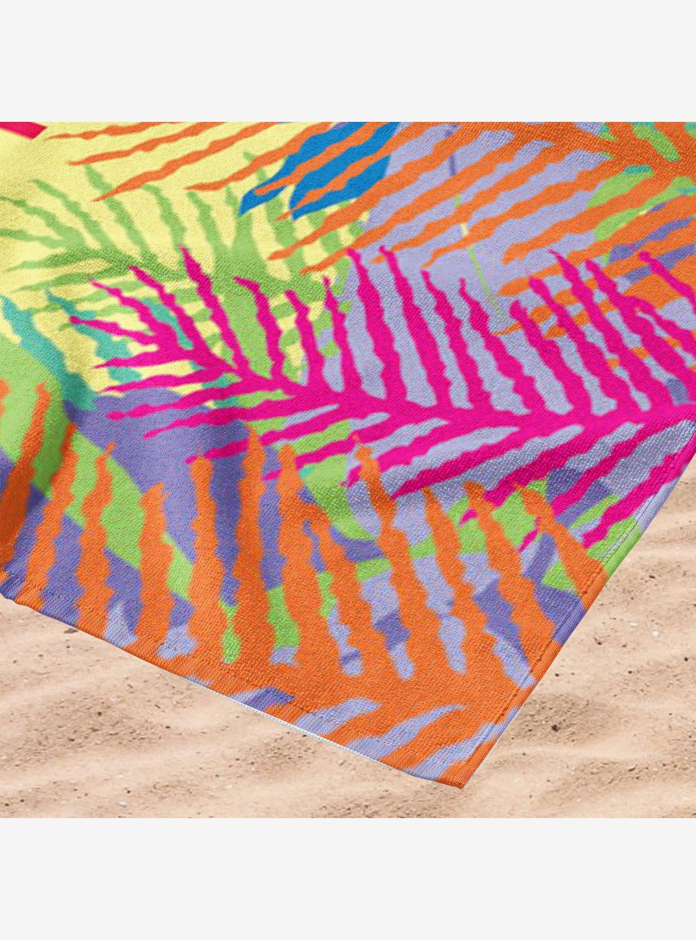 MTV Vibrant Logo Microfiber Beach Towel, , alternate