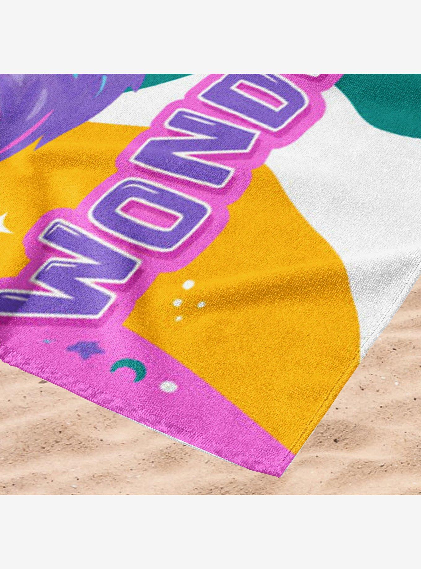 Furby You Are Wonderful Microfiber Beach Towel, , alternate