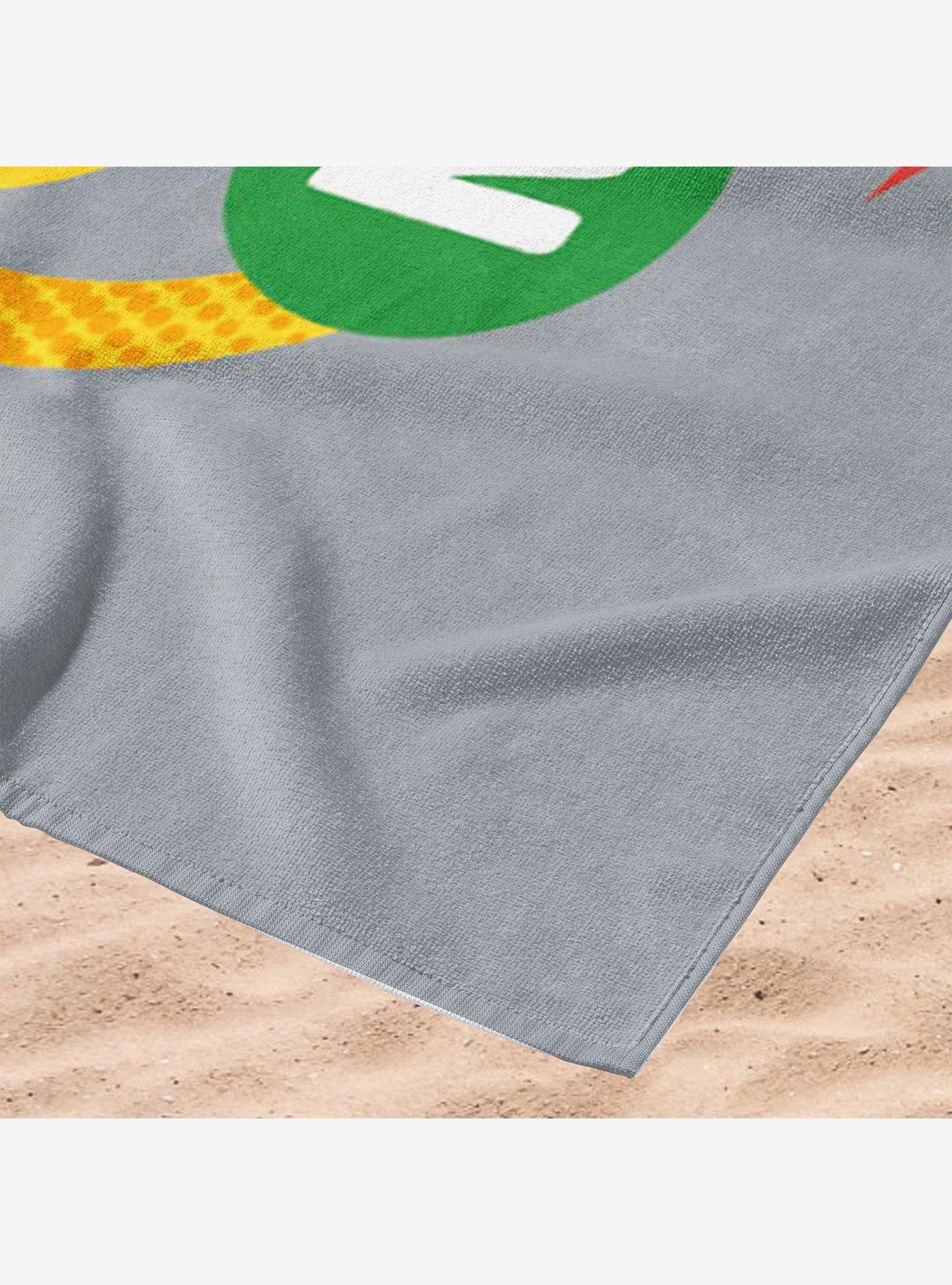 Twister Spin Around Microfiber Beach Towel, , alternate