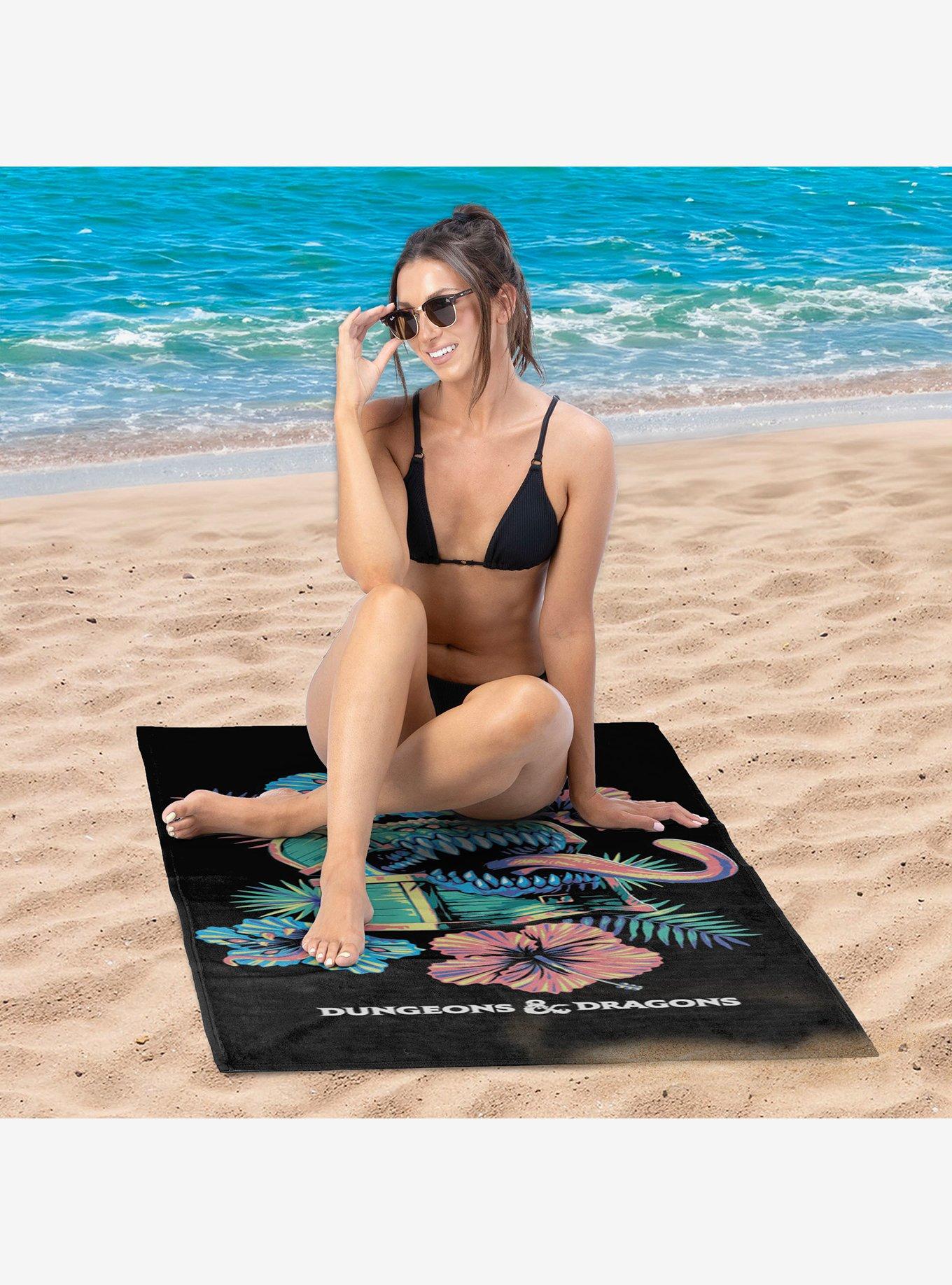 Dungeons & Dragons Tropical Mimic Microfiber Beach Towel, , hi-res