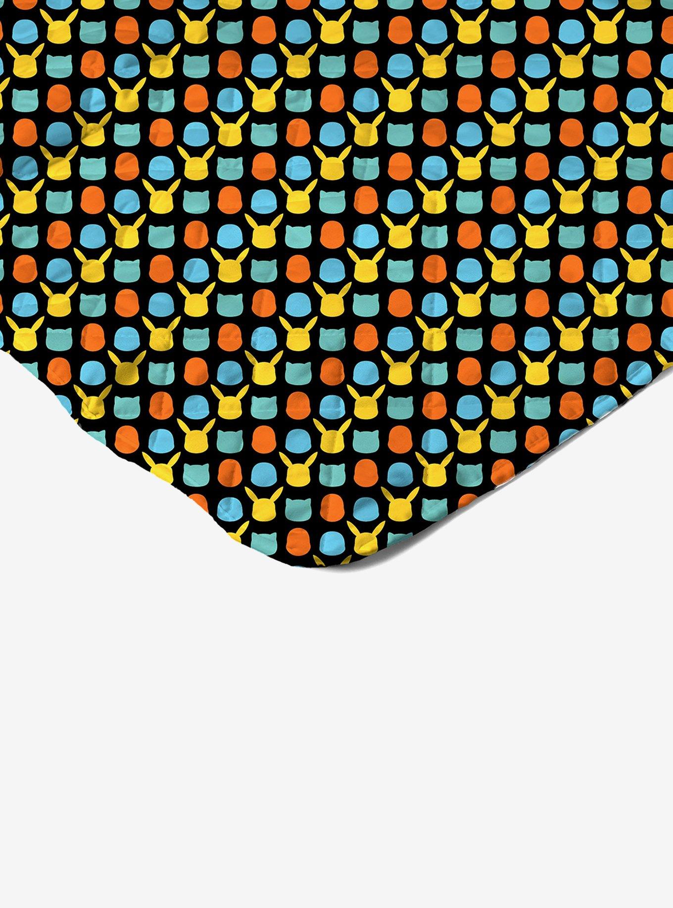 Pokémon Striped Favorites Quilted Throw Blanket, , alternate